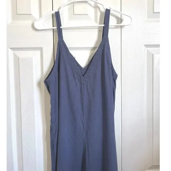 Urban Outfitters Marta Blue Linen Blend Sleeveless Jumper Size Small - Picture 6 of 8